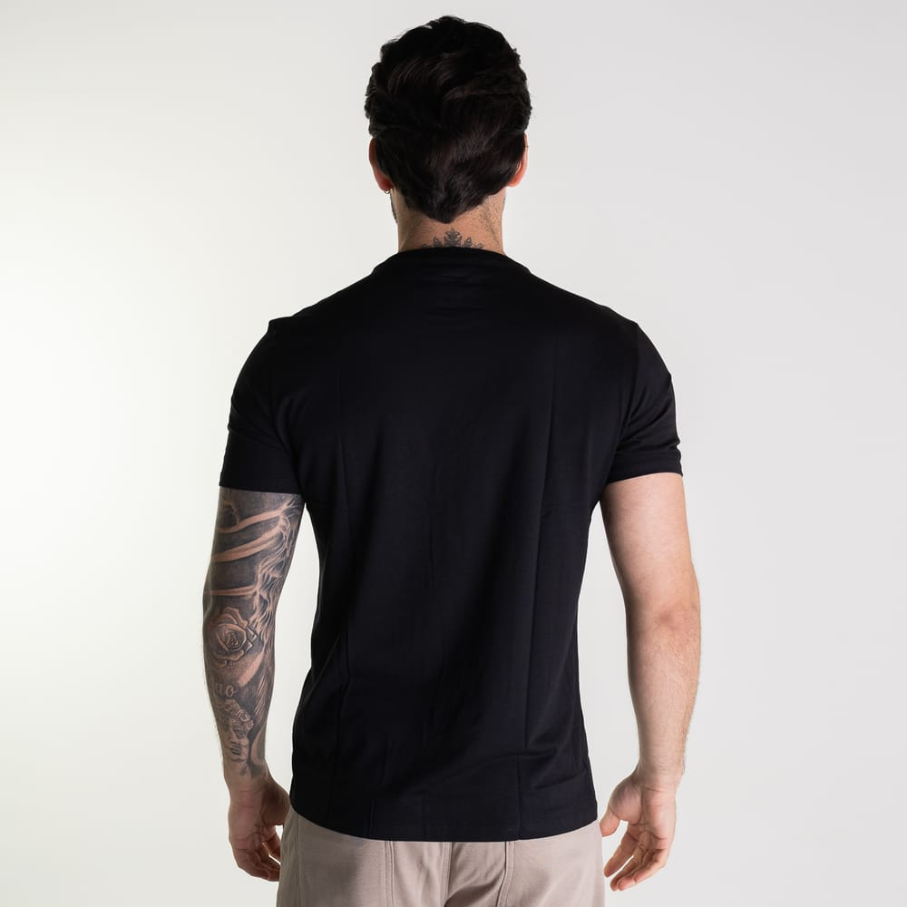 Kit 5 Camisetas Lacoste Croco Basic - COMPRE 3 LEVE 5!