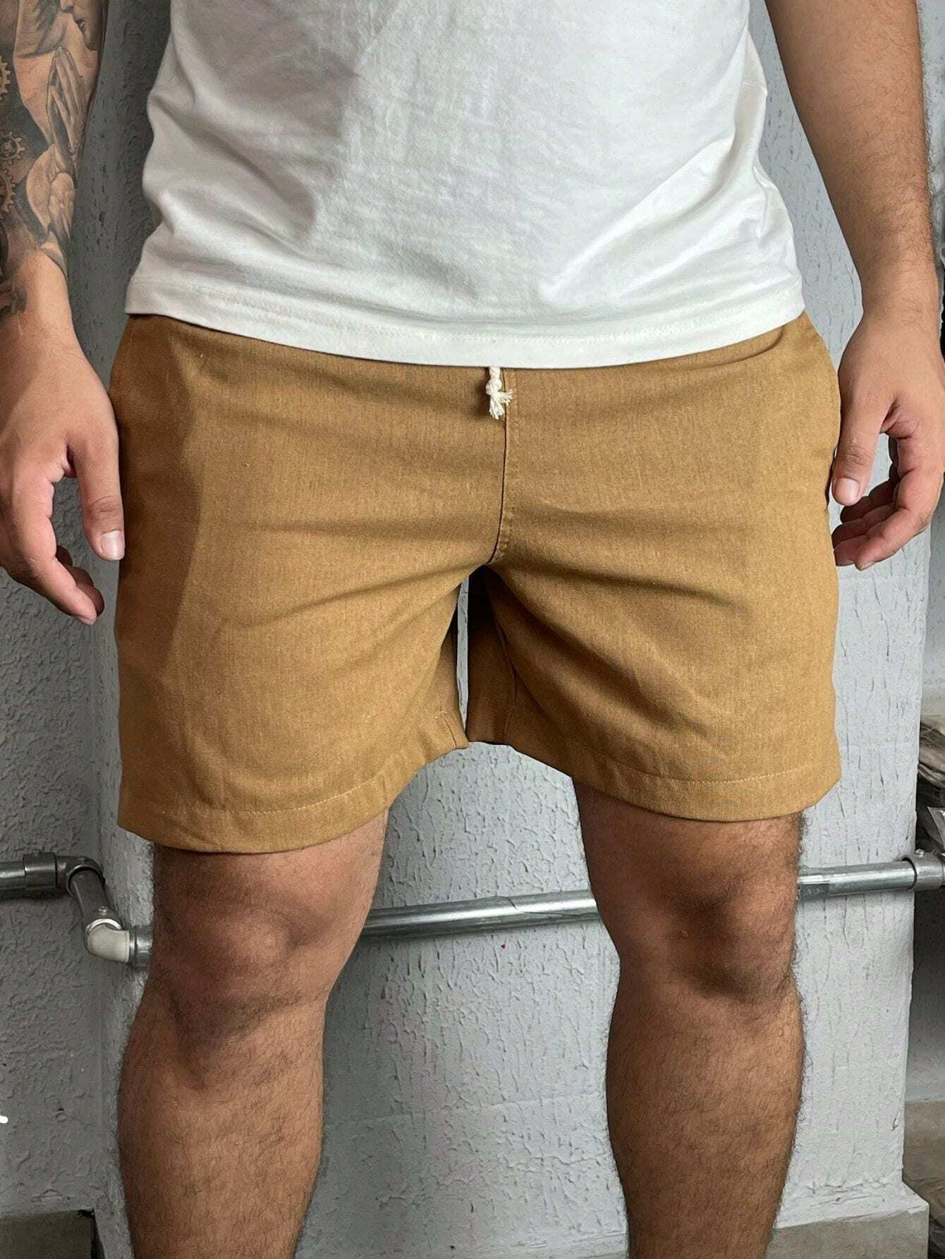 Kit 3 Bermudas em Linho Premium Shorts linho Dia dos Pais