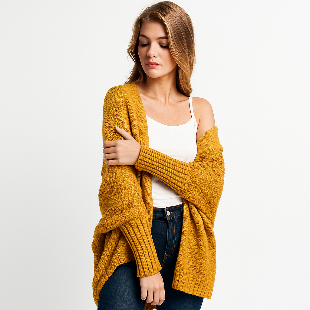 Cardigan Feminino Alexa Tricô