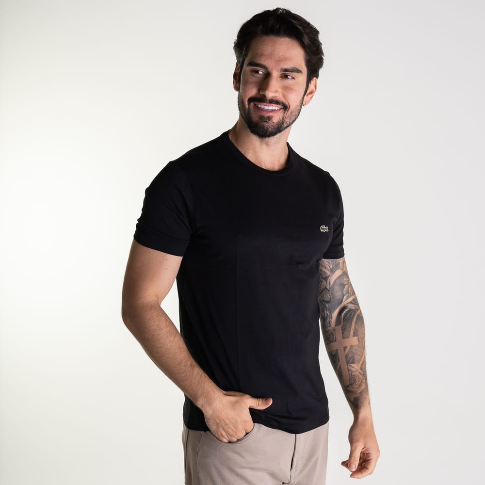 Kit 5 Camisetas Lacoste Premium - COMPRE 3 LEVE 5