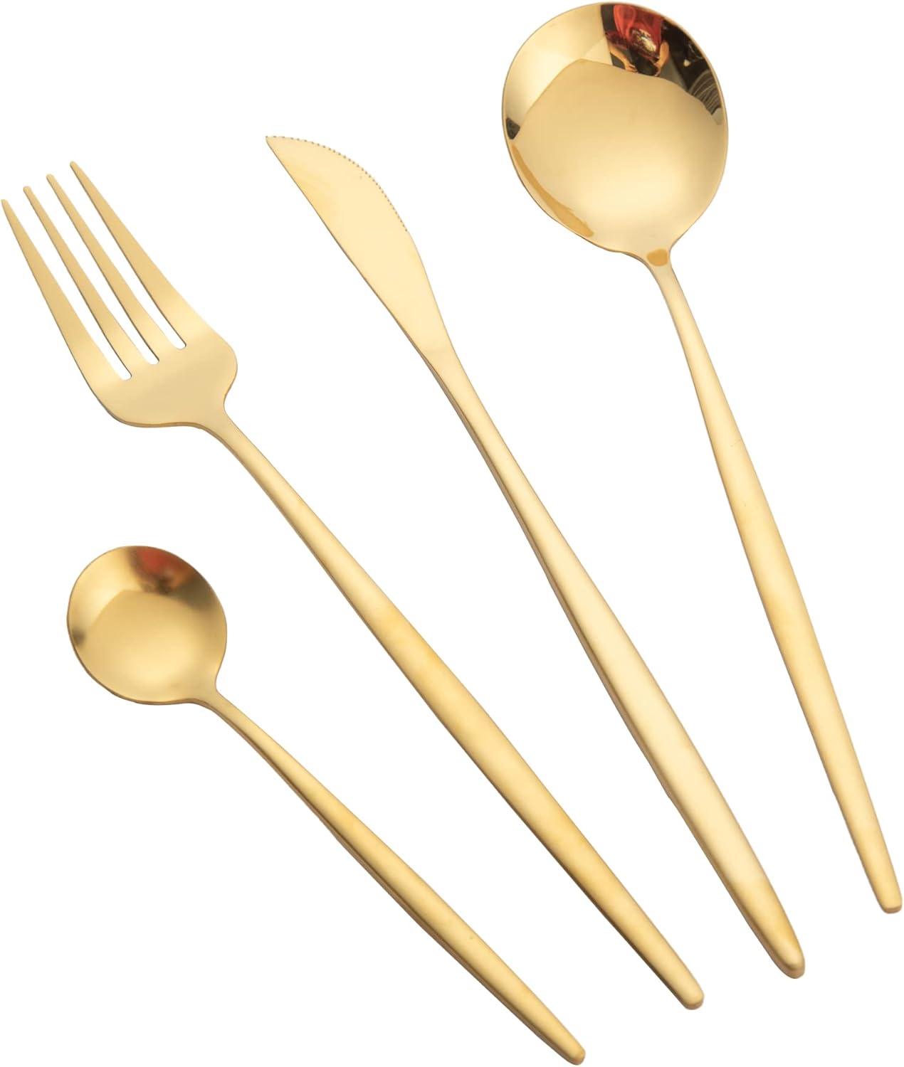 Jogo de Talheres 24 Peças Aço Inox