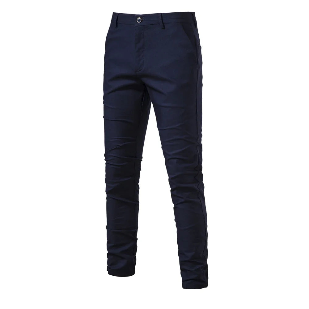 Calça Social de Alfaiataria Slim Milano