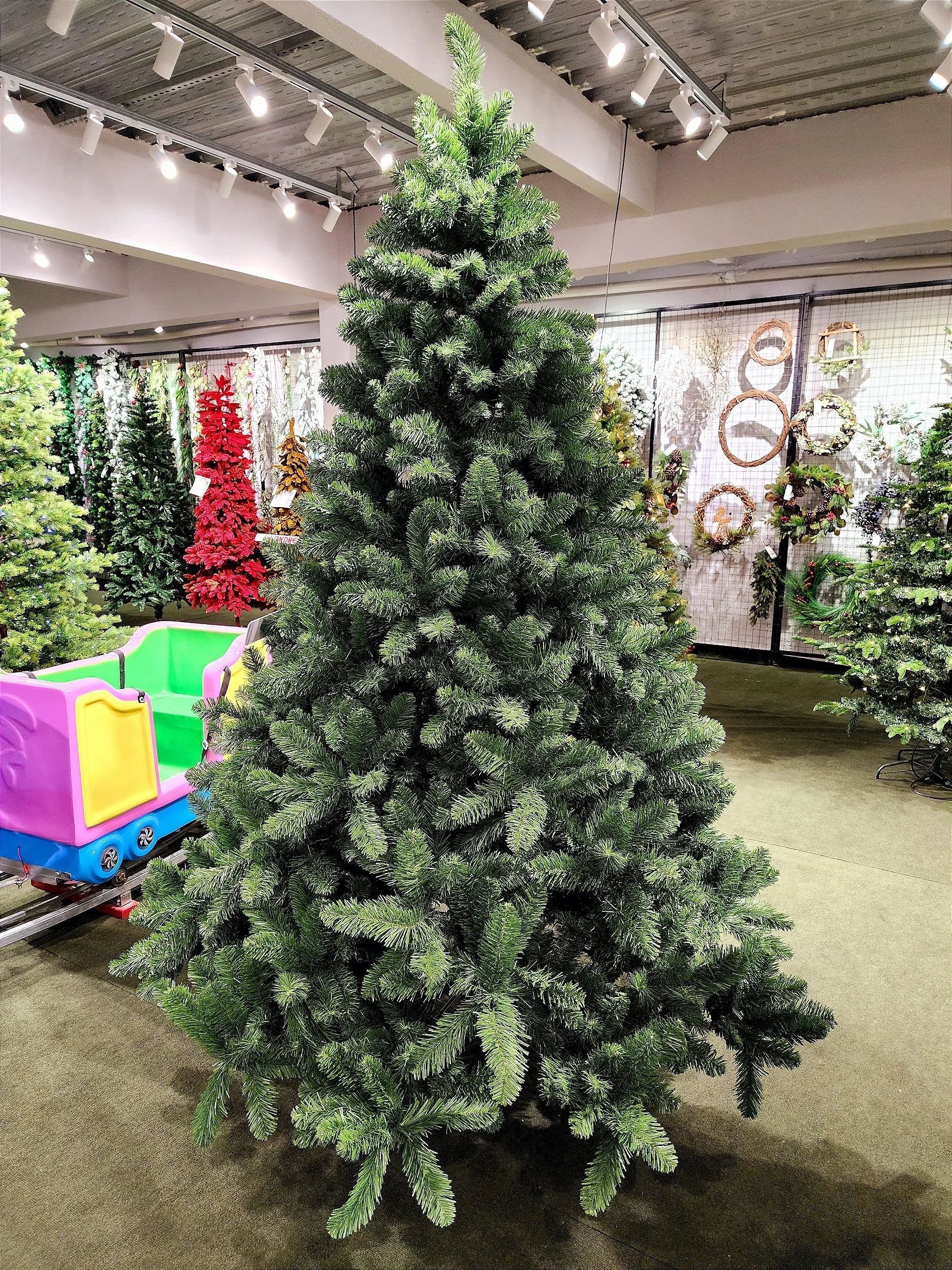 Árvore de Natal Tradicional Imperial Max 1,80m 514 Galhos + 500 Leds de brinde