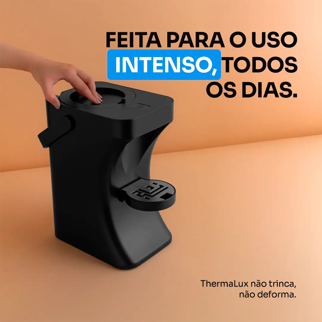 Garrafa ThermaLux® + BRINDE: Conjunto 4 Xícaras