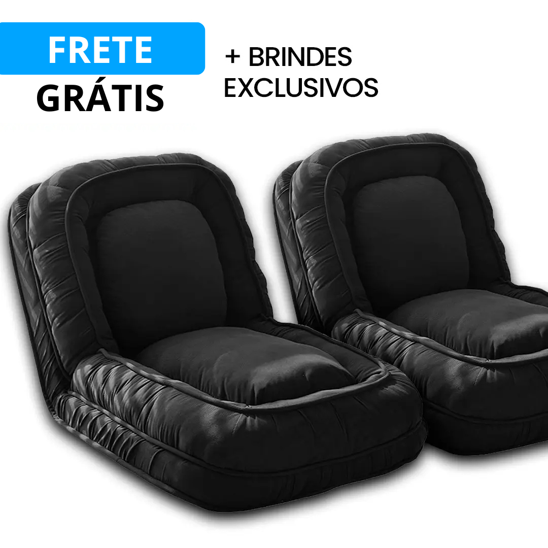 Sofá Cama Algodão Retrátil 5 em 1 + BRINDE: Almofadas Cushion (QUEIMA DE ESTOQUE)