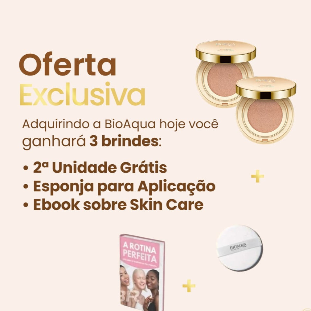Base Profissional - BioAqua™ [Compre 1 & Leve 2] + Brindes