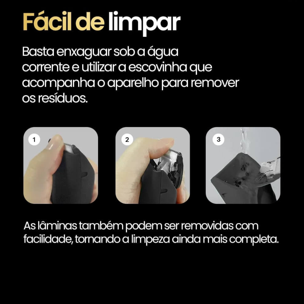 Barbeador Profissional - BarberFlex™