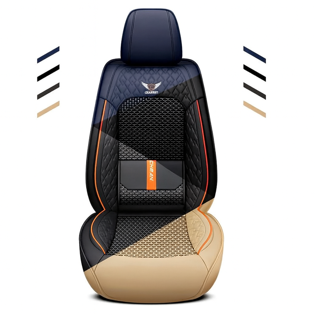 Kit Capa para Banco Premium Completa + BRINDE: Capa de Volante de Couro