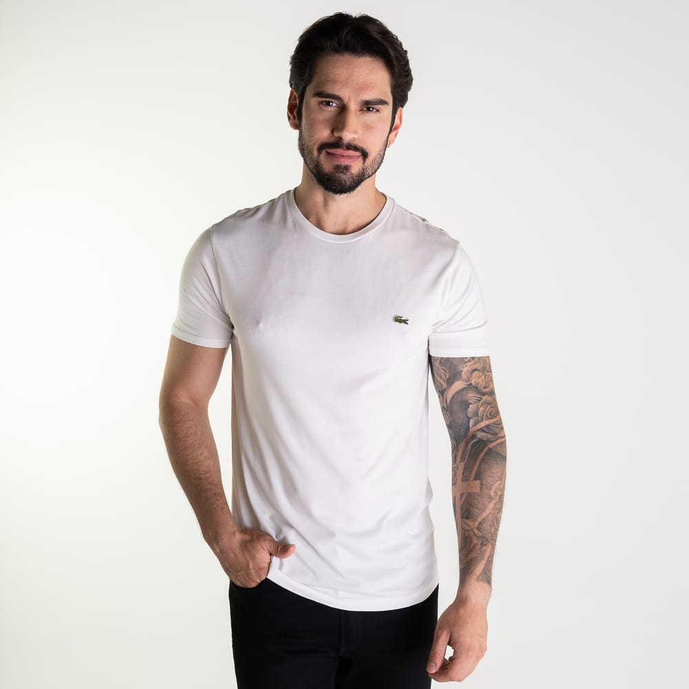 Kit 5 Camisetas Lacoste Premium - COMPRE 3 LEVE 5