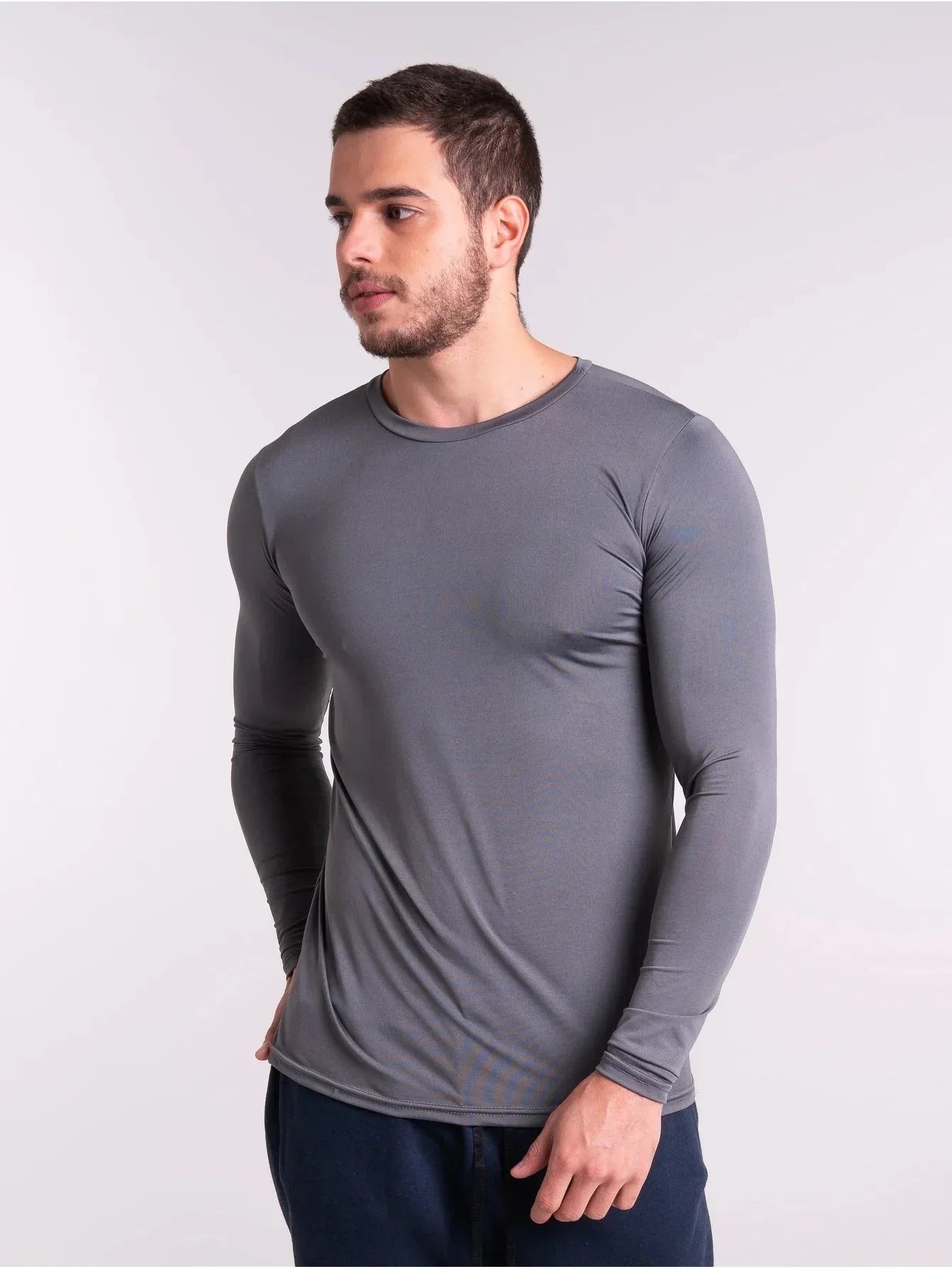 Kit 3 Camisas de Proteção Termica Uv Segunda Pele